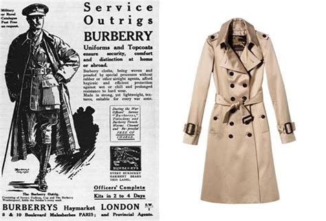 evolution of the burberry trench coat|burberry history and background.